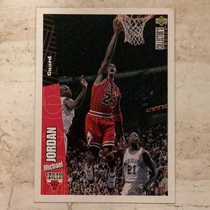 Michael Jordan 1996 Collector’s Choice 23 Upper Deck Basketball Card NBA #23